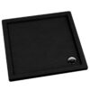 Vanička štvorcová Black Stone 80x80x5 Espera AQM260CST Schedpol www.69x.sk